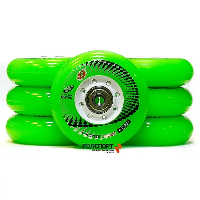 Комплект колес Hyper Concrete + G green Abec 5