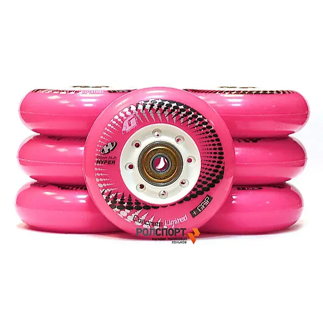 Комплект колес Hyper Concrete + G pink Abec 5